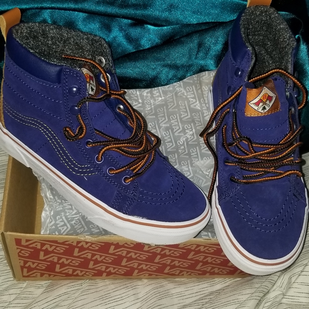 Van's off the wall kids high top